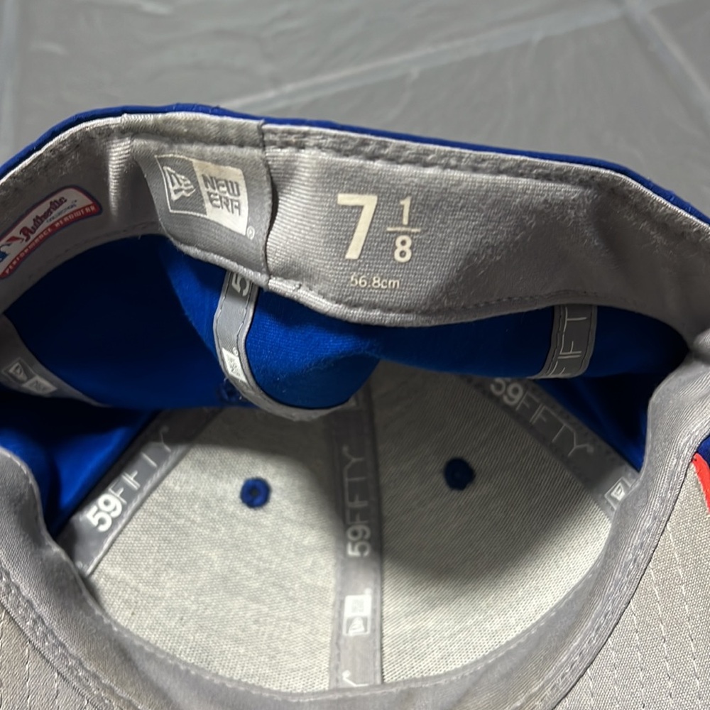 New York Mets 2018 Spring training 59/50 size 7 1/8 (fits tight). - Picture 2 of 5